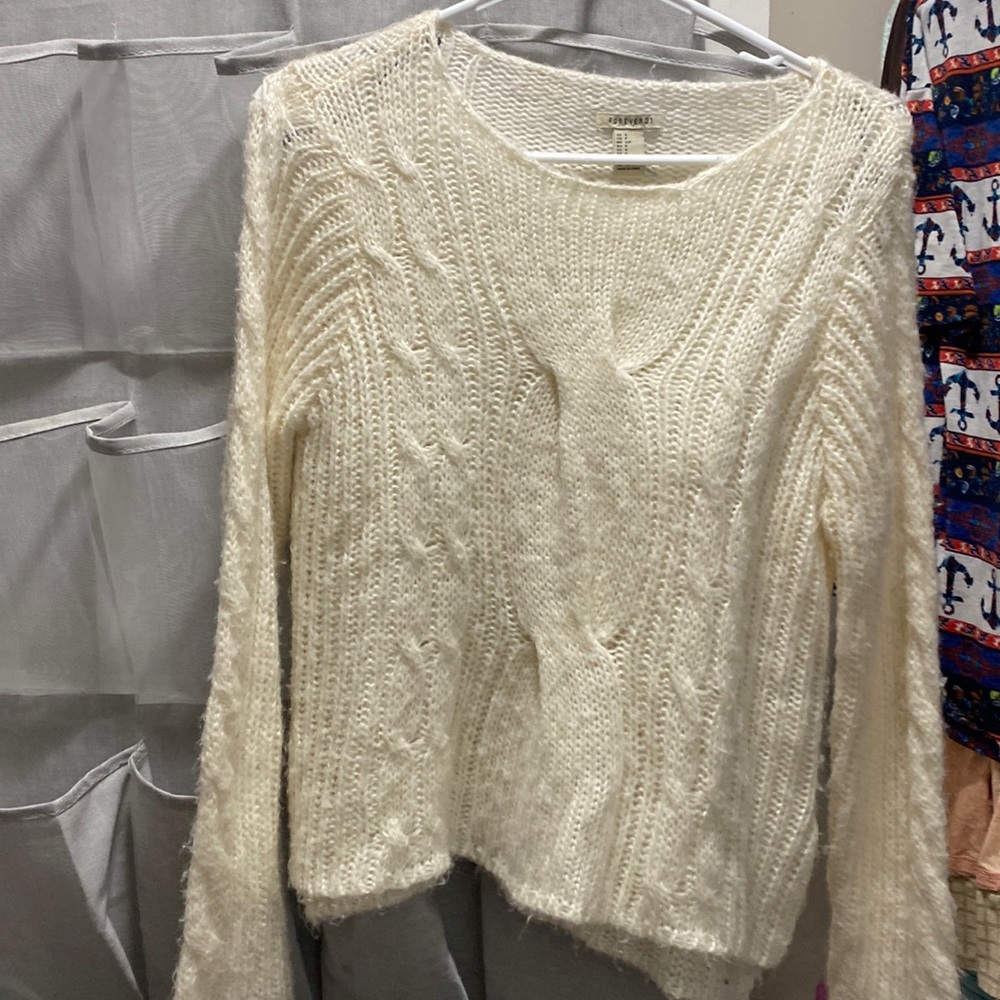 White sweater